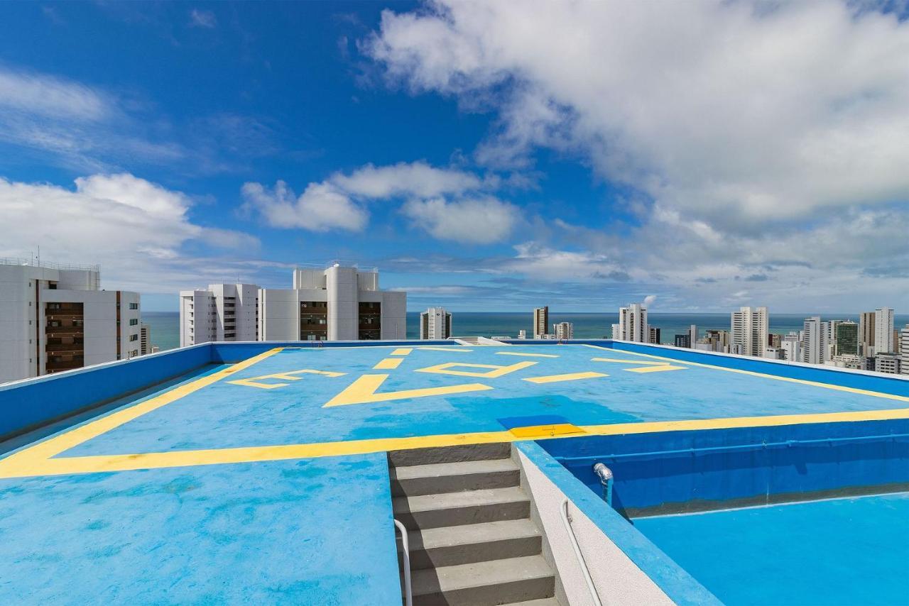 Apartamento Moderno No Beach Class Por Carpediem Recife Esterno foto
